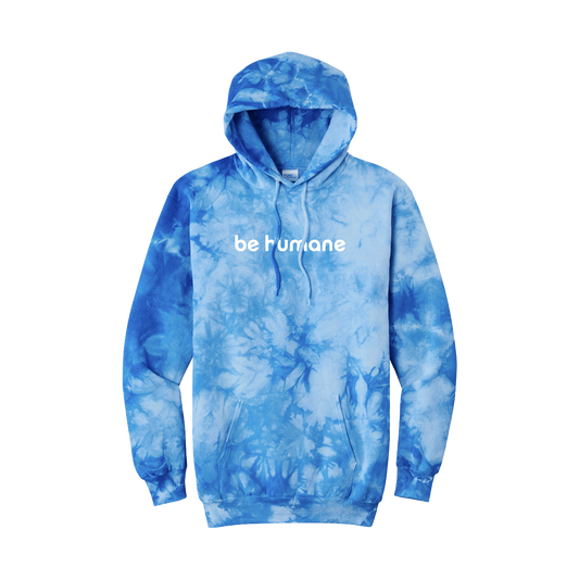 Tie Dye Be Humane Hoodie
