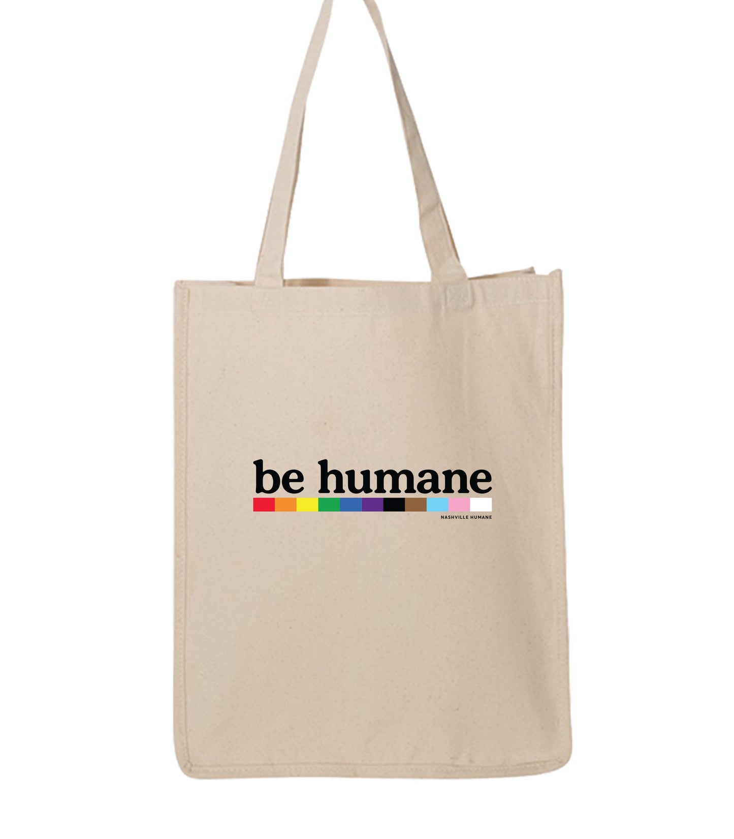 Be Humane - Jumbo Shopping Bag Tote