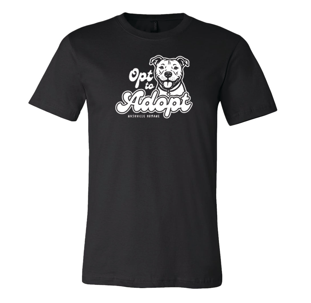 Opt to Adopt- Next Level Apparel Adult Cotton Tee