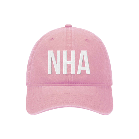 NHA Dad Hat Pink