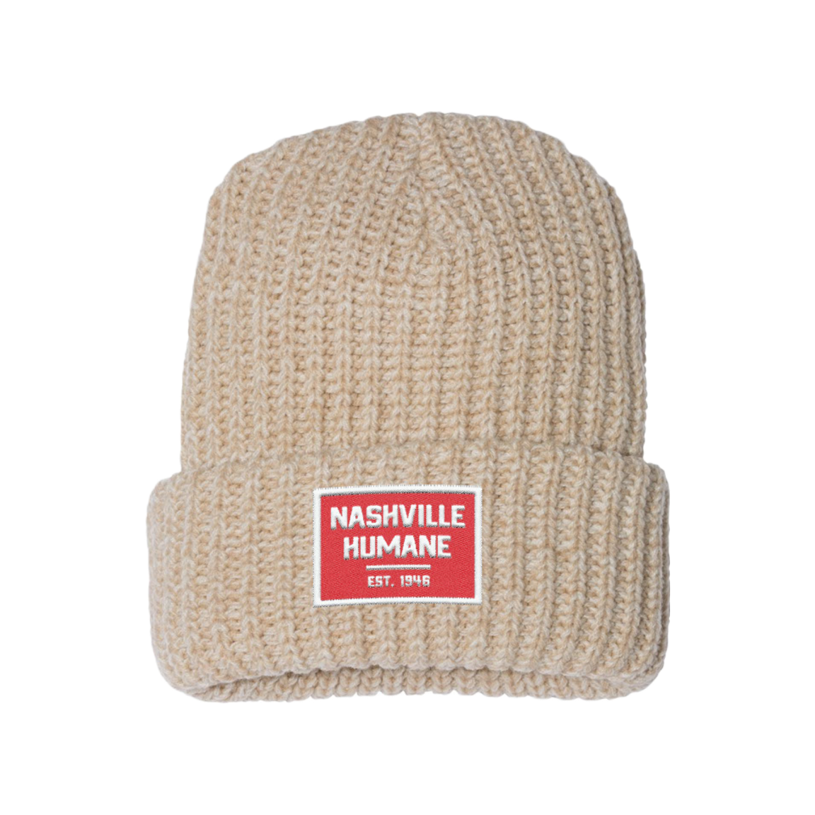 Nashville Humane Beanie - Oatmeal