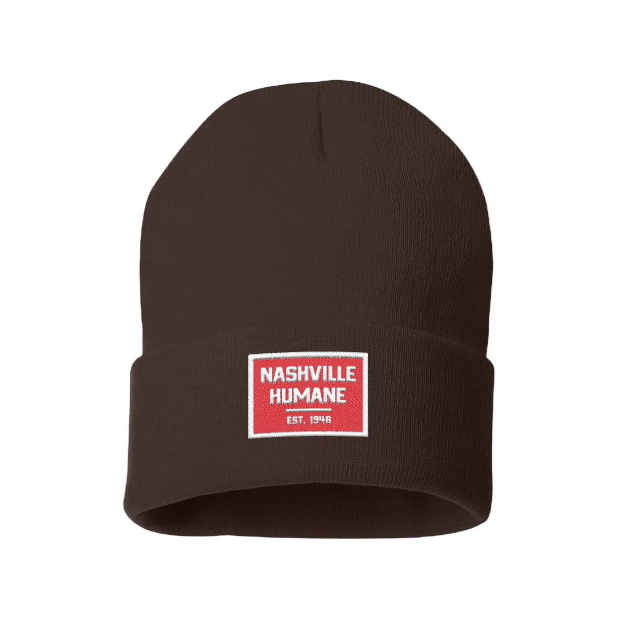 Nashville Humane Beanie - Brown